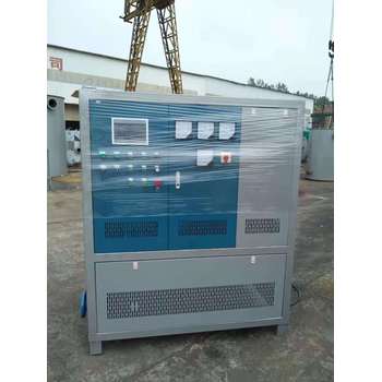 900KW電加熱供暖機(jī)組-電熱水鍋爐的工作原理樣式：臥式