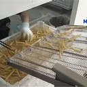 紅糖糍粑裹糠油炸設備土豆塊上漿裹粉機天婦羅蝦餅上漿油炸機