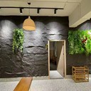 石皮pu文化石背景墻定制別墅外墻輕質(zhì)仿真蘑菇石墻板外墻磚