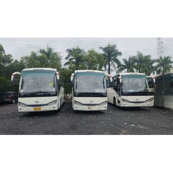 2018年底上牌同款多臺國五48座海格6111有中門暖氣車