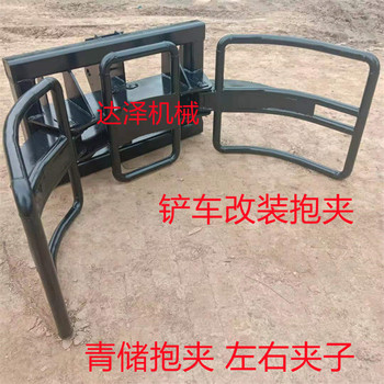鏟車(chē)改抓叉裝載機(jī)安裝抓木器鏟車(chē)夾木器簡(jiǎn)易抓木器