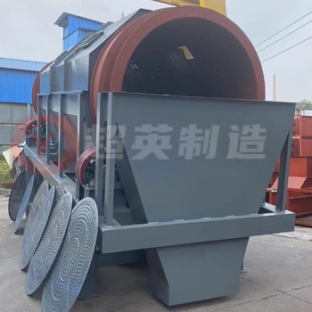化工廠不銹鋼篩分圓形篩選機(jī)無軸滾筒篩廠家