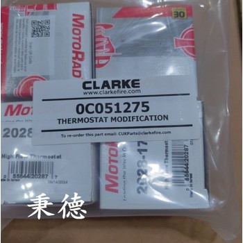 Clarke消防泵柴油機墊片0C053649