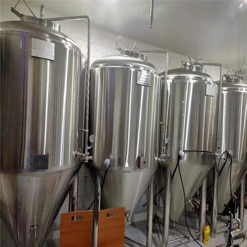 大慶飯店日產600升的小型精釀原漿啤酒設備釀啤酒的設備