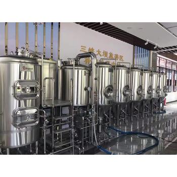 重慶小型啤酒設(shè)備500升精釀啤酒糖化設(shè)備