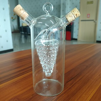 河北華企吹制十二生肖酒瓶高硼硅玻璃工藝酒瓶酒瓶廠家