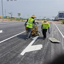 賀州廠區(qū)道路標線施工隊