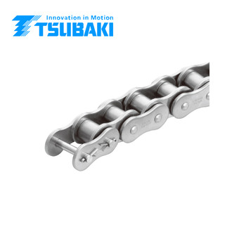 日本椿本RS50-CUSS-1側彎不銹鋼鏈條耐環境傳動鏈