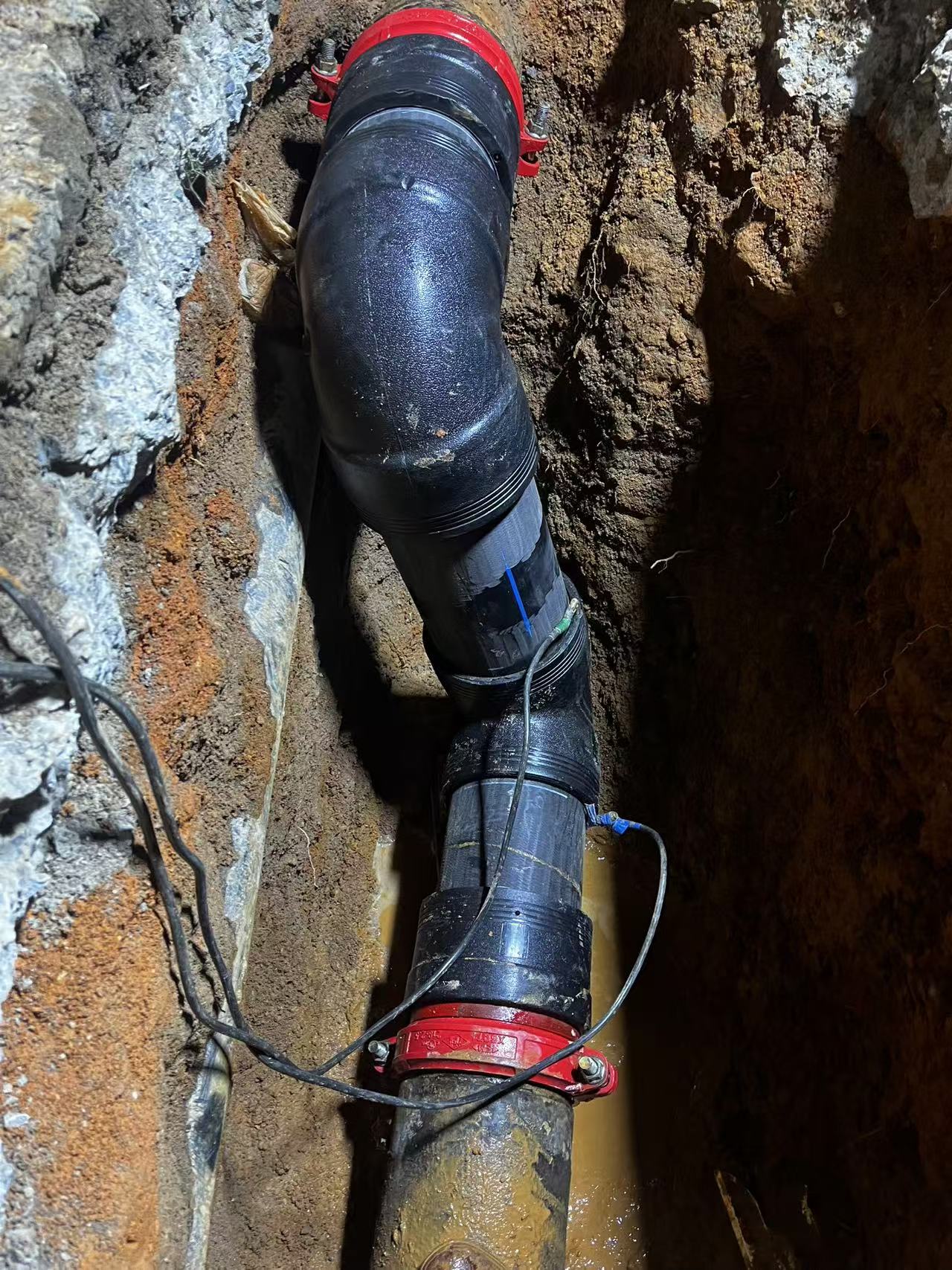 地下球墨管漏水檢測供水管道漏水查漏維修消防鑄鐵管道破損探測