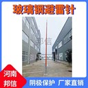 8米古樹玻璃鋼避雷針雷達站接閃器防側閃絕緣接閃桿