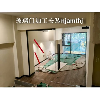 南京鋼化玻璃門加工安裝