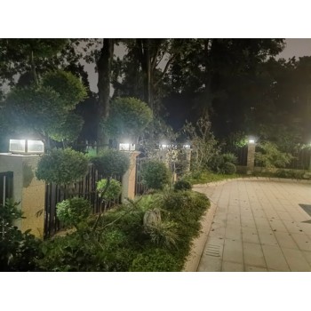 點亮夜色，品質(zhì)之選｜四川園林山莊銅制柱頭燈實景案例分享