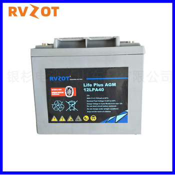 法國RVZOT路盛蓄電池12LPA24密封12V24AH應(yīng)急燈太陽能電源儲(chǔ)備