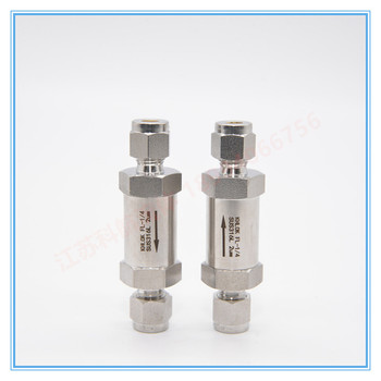 科航流體T型1/4過濾器KHLOK卡套式雜質過濾閥-氣體管路隱形衛士
