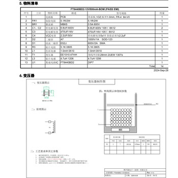 FT8440BD2輝芒微代理12V500mA非隔離智能家居電源IC