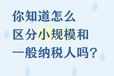 你知道怎么區(qū)分小規(guī)模和一般納稅人嗎？