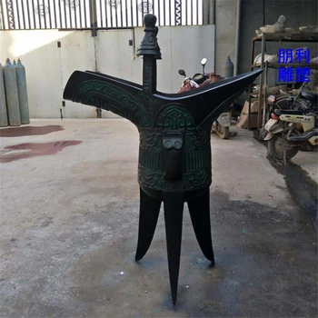 高腳杯建筑雕塑，城市雕塑，戶外金屬高腳杯雕塑