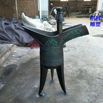高腳杯建筑雕塑，城市雕塑，戶外金屬高腳杯雕塑