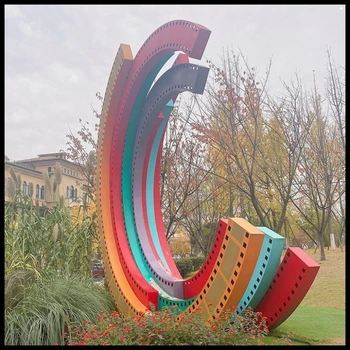 烤漆雕塑廠家-體育雕塑-鐵藝雕塑價格