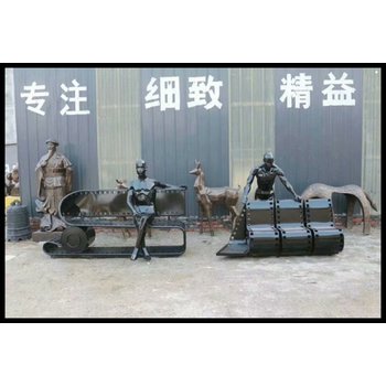 鐵藝雕塑廠家-環(huán)境景觀雕塑-戶外金屬雕塑