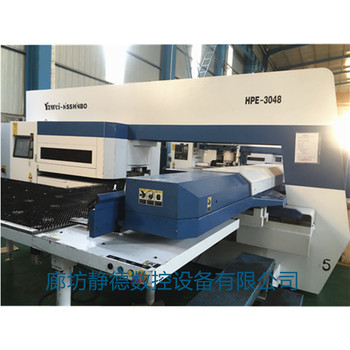江蘇亞威全電伺服數(shù)控轉(zhuǎn)塔沖床、數(shù)控沖床HPE3048廊坊靜德