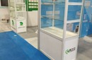 深圳全新展柜出租玻璃展柜出租背景墻搭建畫面制作圖片