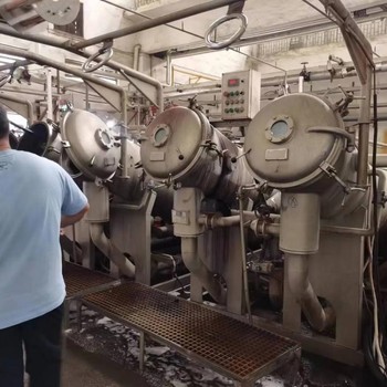 惠州惠東化工反應釜回收-印染廠設備回收