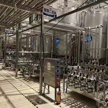 廣東東莞乳品廠設備回收-飲料廠舊設備回收