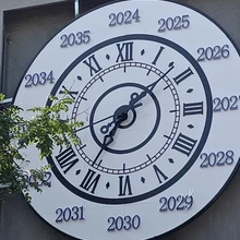 秒針鐘樓大鐘三針戶外鐘表學校外墻三針掃秒機芯控制器