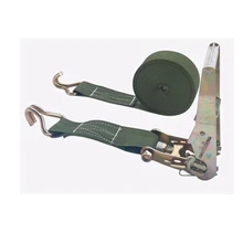 廠家批發(fā)棘輪拉緊器雙鉤貨物捆綁器貨物固定器加厚捆綁帶打包帶