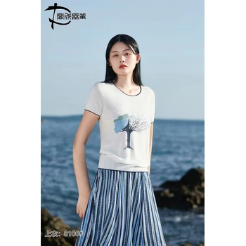 鼎成麻業(yè)夏舒適透氣針織短袖夏季棉麻女裝貨源