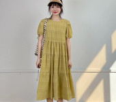 大碼休閑棉麻風女裝品牌樹生活夏季商場撤柜尾貨批發