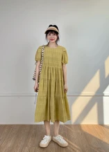 大碼休閑棉麻風(fēng)女裝品牌樹生活夏季商場(chǎng)撤柜尾貨批發(fā)