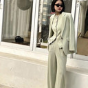 輕商務(wù)時裝或許秋新中式通勤女裝南油女裝尾貨批發(fā)
