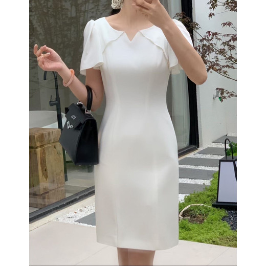 知性名媛氣質(zhì)禮服芳霖25夏品牌折扣女裝尾貨供應(yīng)鏈