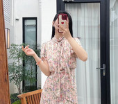 專柜輕商務時裝芳霖夏品牌折扣女裝直播實體拿貨