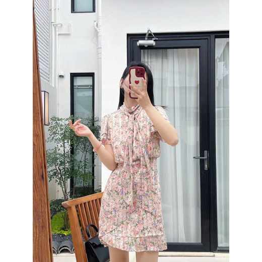 專柜輕商務時裝芳霖夏品牌折扣女裝直播實體拿貨