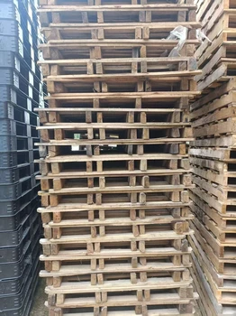 莆田木托盤回收出售二手木棧板廠地牛叉車防潮塑料托盤吹塑膠卡板