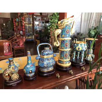 故宮景泰藍(lán)傳世六珍張同祿制作的景泰藍(lán)藝術(shù)珍品