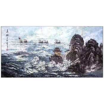 中國(guó)畫家陳清泉山水國(guó)畫收藏，價(jià)值解析