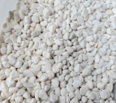 鋪路雪花白礫石漢白玉園林景觀碎石枯山水白色石子6*9毫米