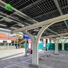 石柱光伏車棚廠家/石柱哪有光伏停車棚廠家圖片