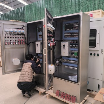 正壓型防爆變頻撈渣機(jī)防爆變頻控制柜廠家可靠更有安全感