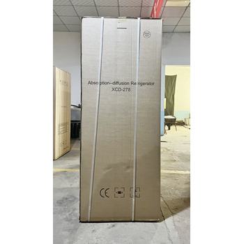 吸收式燃氣冰箱多能源雙開門冷凍冷藏家用出口燃氣冰箱XCD-278