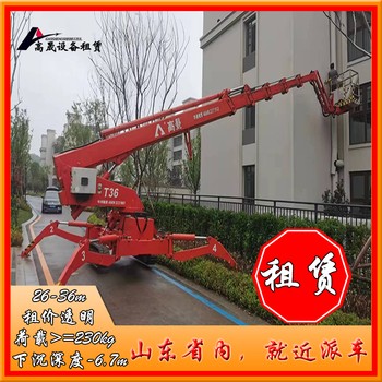 邢臺高空作業(yè)吸盤車出租
