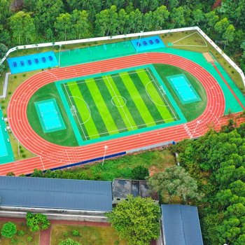 北海籃球場施工_南寧塑膠跑道施工_廣西足球場地坪施工
