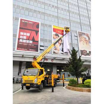 广州花都区吊车出租高空车出租登高车出租可以立马发车