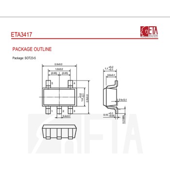 代理鈺泰降壓開關穩壓器ETA3417