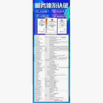 山東煙臺中祥ISO認證，五星服務(wù)認證需要多長時間