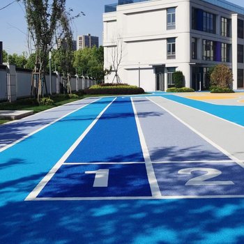 福州塑膠跑道施工_龍巖籃球場施工_廈門足球場施工